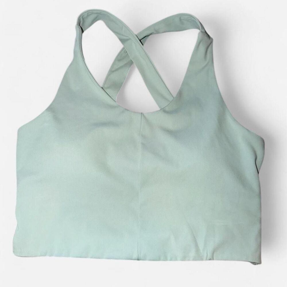 No-brand Women's Green and Blue Bra